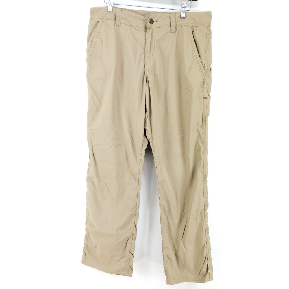 Toad & Co Insect Shield Pants Men's Size 33 Tan Gusseted